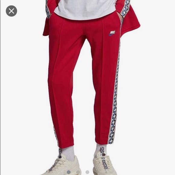 Nike Other - Nike Red Taped Pants Men XL